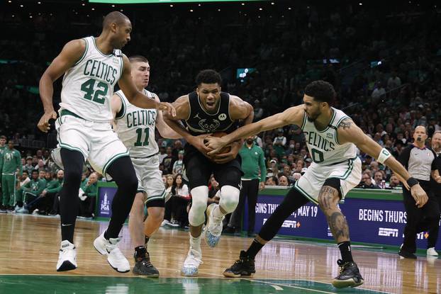 NBA: Playoffs-Milwaukee Bucks at Boston Celtics