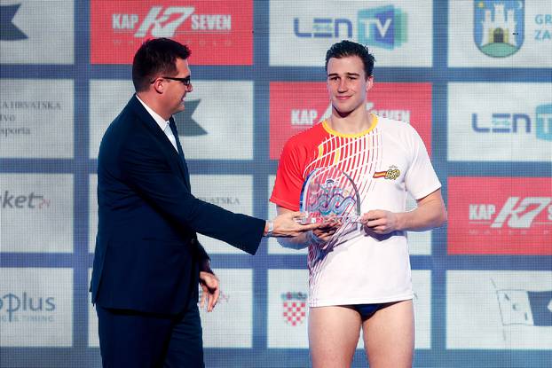 Zagreb: Svečana dodjela medalja Europskog prvenstva u vaterpolu