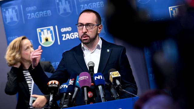 Zagreb: Tomašević obišao kazalište Gavella i održao konferenciju za medije