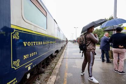 FOTO Tako je putovala i Agatha Christie: Continental Express krenuo je iz Zadra prema Splitu