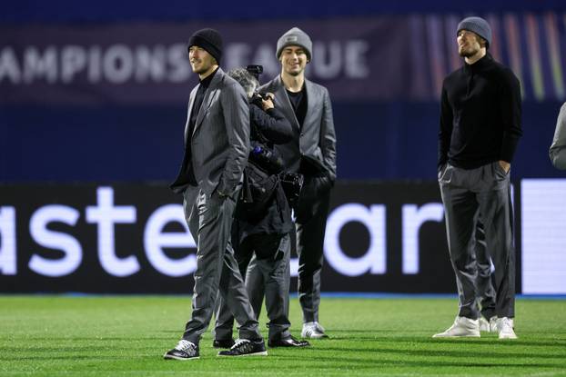 Zagreb: Nogometa&scaron;i Borussije Dortmund u obilasku stadiona Maksimir