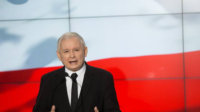 Varšava: ?elnik stranke PiS, Jaroslaw Kaczynski, održao konferenciju za medije