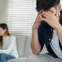 Divorce. Asian couples are desperate and disappointed after marr