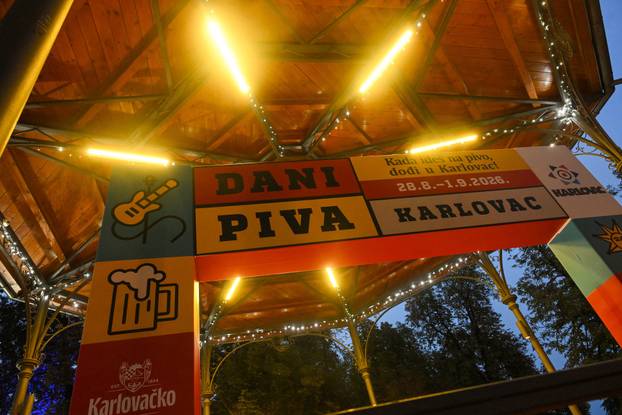 Karlovac: Svečano otvoreni 39. Dani piva