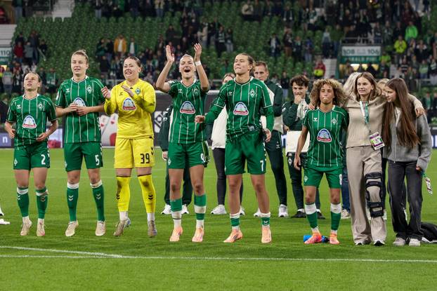 Fussball, Google Pixel Frauen-Bundesliga, SV Werder Bremen - Hamburger SV