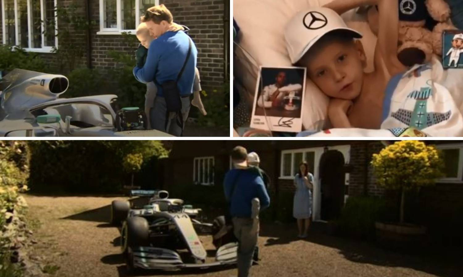 Lewis Hamilton je dječaku koji umire od raka poslao svoj bolid