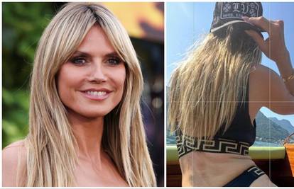 Loše fotošopiranje ili čudan kut fotkanja? Heidi Klum pokazala je guzu, poprilično je izdužena...