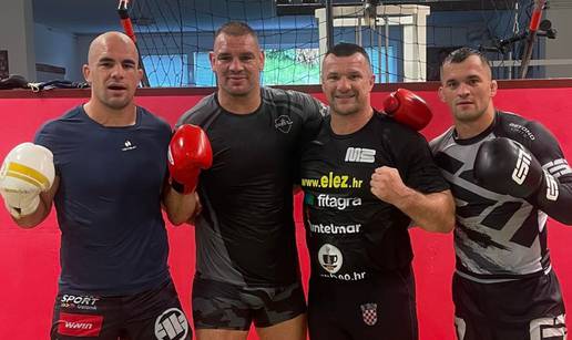 'Krema' hrvatskog MMA-ja na treningu kod legendarnog Cro Copa: 'Sa mladim šampionima'