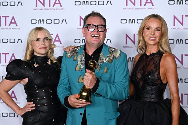 The National Television Awards 2026 - Awards Room
