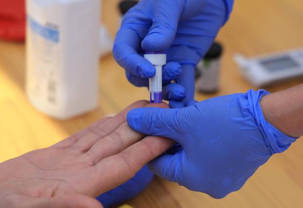 Zagreb: Obilježavanje Svjetskog dana zdravlja na Trgu bana Josipa Jelačića