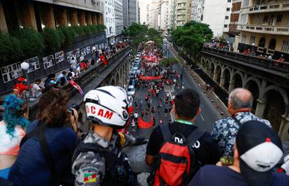 Razbijanje prosvjeda u Brazilu: Uhićeno oko 1500 prosvjednika