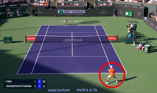 VIDEO Teniska namje&scaron;taljka?! Evo &scaron;to je trener naredio igra&ccaron;u