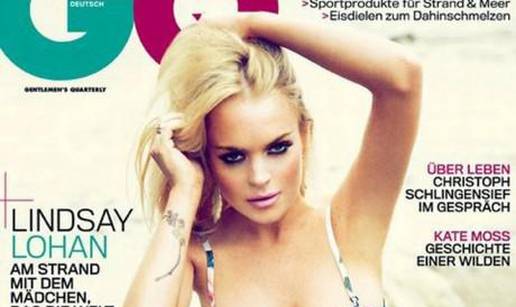 Gola Lindsay Lohan za GQ prekrila se samo gitarom