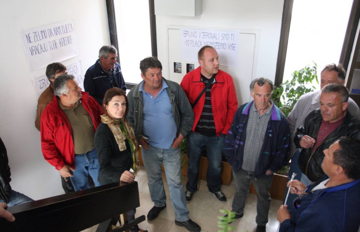 Radnici Montera Split u štrajku zbog devet neisplaćenih plaća