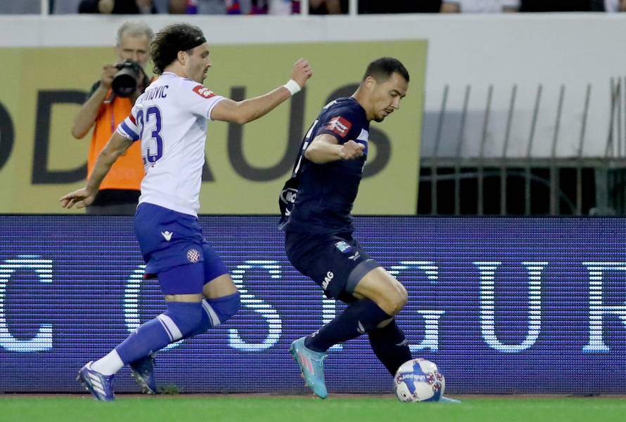 Split: Utakmica HNK Hajduk i NK Osijek u 12. kolu Prve HNL