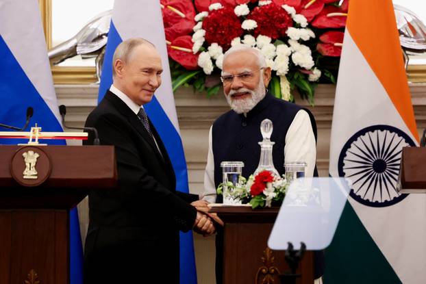 Russian President Vladimir Putin visits India