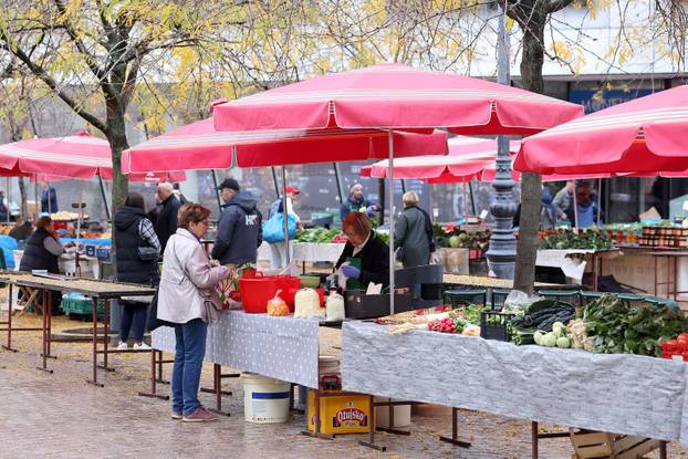 Zagreb: Europski trg je od danas tržnica