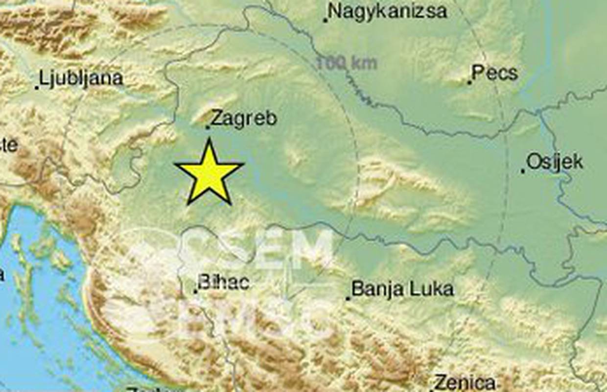 Novi potres na području Banije: 'Opet nas je dobro zatreslo'