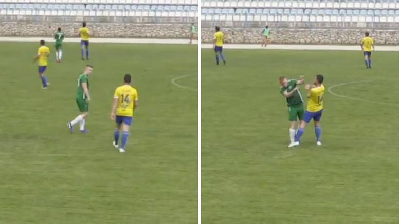 Igrača pogodio šakom u glavu, a navijači se potukli u Novalji: 'Ni policajci im nisu mogli ništa'