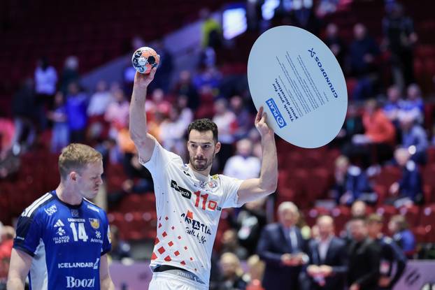 Susret Islanda i Hrvatske u drugom krugu EHF Europskog prvenstva