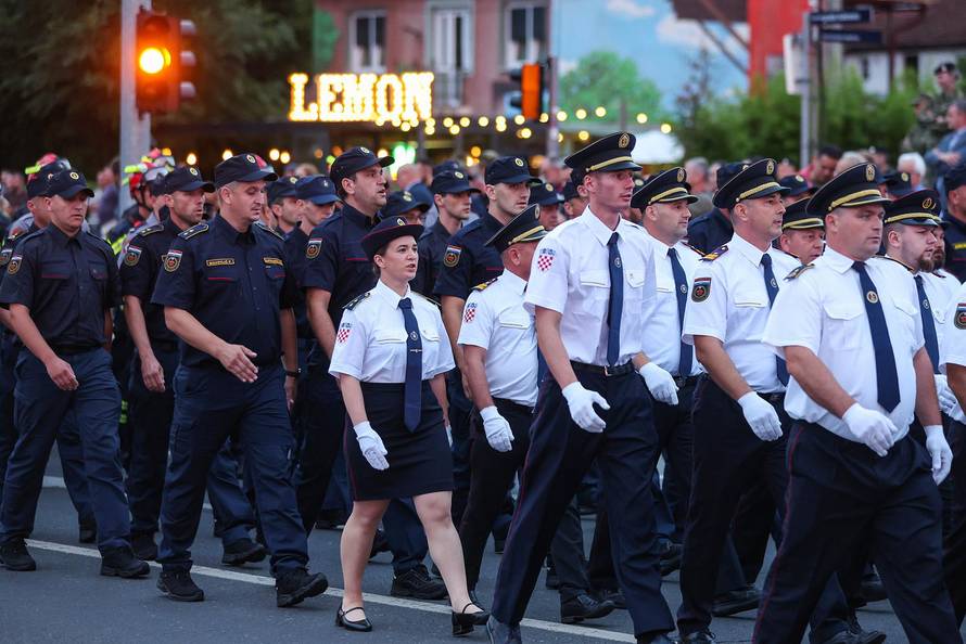 Zagreb: Generalna proba sve?anog vojnog mimohoda