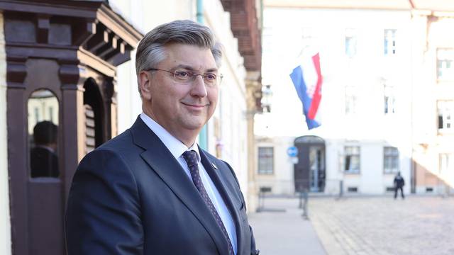 Zagreb: Premijer Andrej Plenković primio predsjedateljicu Predsjedništva BiH Željku Cvijanović