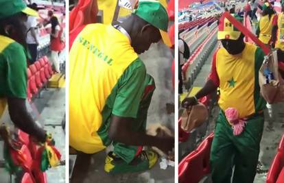 Bravo, Senegalci! Navijači su nakon pobjede - čistili stadion