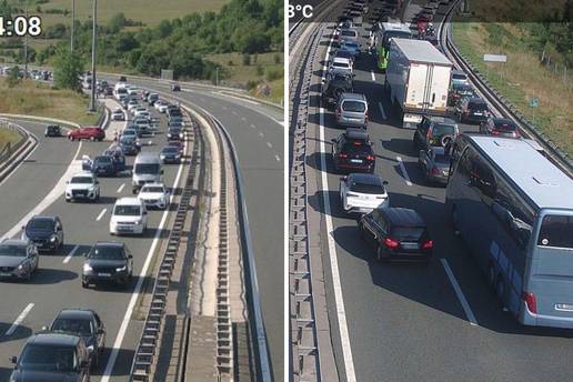 UDARNI VIKEND Zatvaraju tunel Brezik na A1, kolona duga 3 km