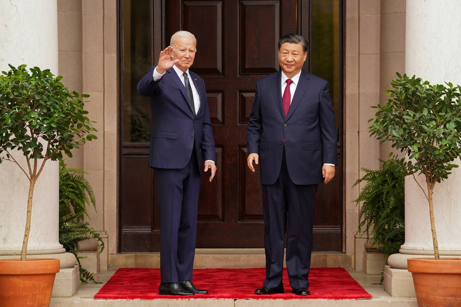 U.S. President Joe Biden meets with Chinese President Xi Jinping on the sidelines of APEC summit, in Woodside