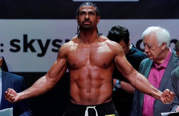 Tony Bellew & David Haye Weigh-In