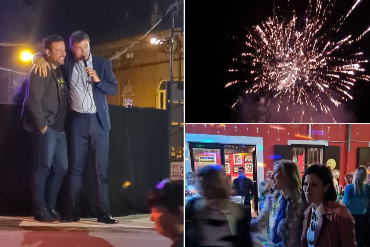 Vatromet u Puli: Gradonačelnik Filip Zoričić slavio u rock klubu