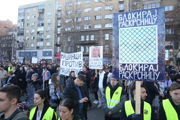 Beograd: Više od 300 motorista pridružilo se studentima u današnjoj blokadi 