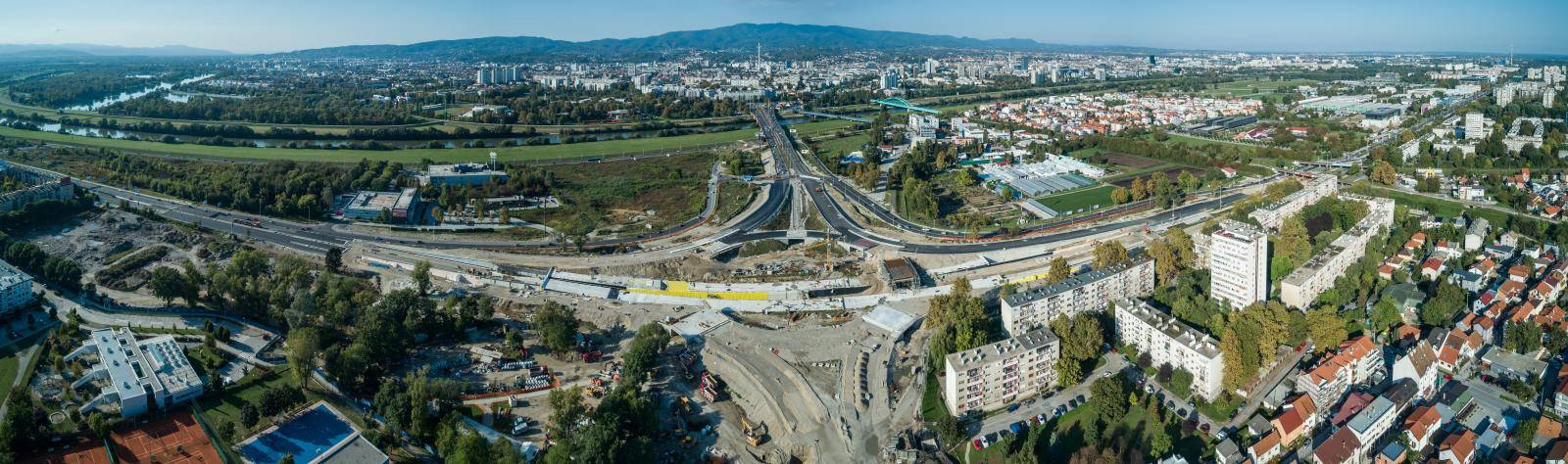 Fotografije iz zraka: Polako se vide obrisi zagrebačkog rotora