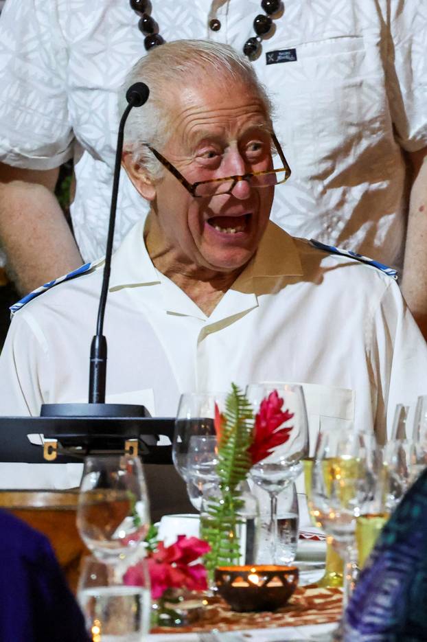 Britain's King Charles and Queen Camilla visit Samoa