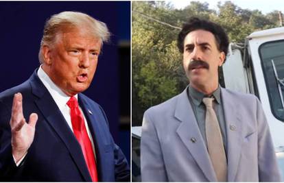 Borat je uzvratio Trumpu: 'Ni ja tebe ne smatram smiješnim, ali ipak ti se cijeli svijet smije...'