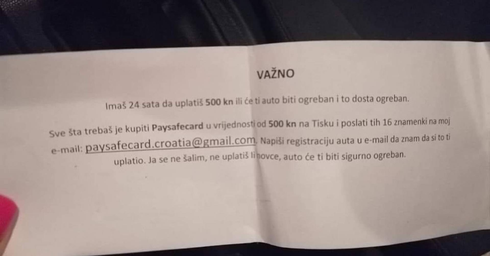 Prijetnje stanare Sigeta ostavile bez sna: 'U velikom smo strahu'