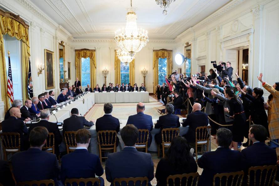 U.S. President Donald Trump at the White House in Washington, D.C.