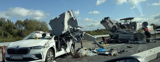 UZNEMIRUJUĆE Ovo je ostalo od automobila nakon strave na A3!