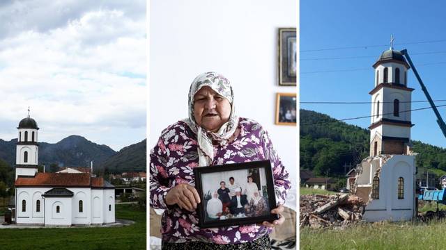 Fata Orlović dočekala pravdu: Srušili bespravnu pravoslavnu crkvu u dvorištu kod Srebrenice