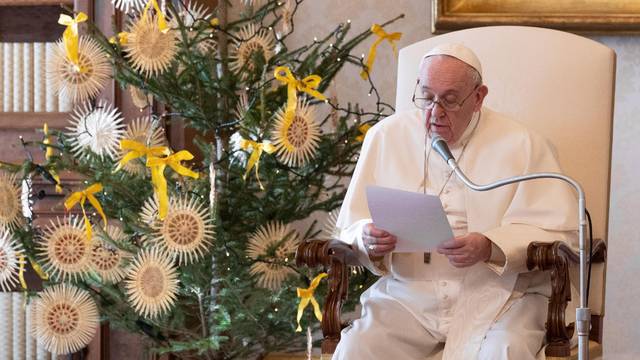 Pope Francis holds general audience at Vatican