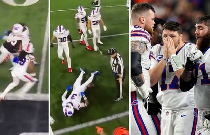 VIDEO Užas u Americi: Zvijezda NFL-a je kritično nakon sudara. Oživljavali su ga na terenu...
