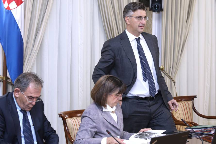 Zagreb: Sjednica Vlade poÄela prijedlogom Zakona o zaÅ¡titi prijavitelja nepravilnosti