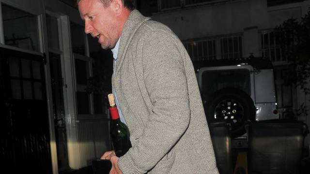 Guy Ritchie Arrives At Madonnas House In London