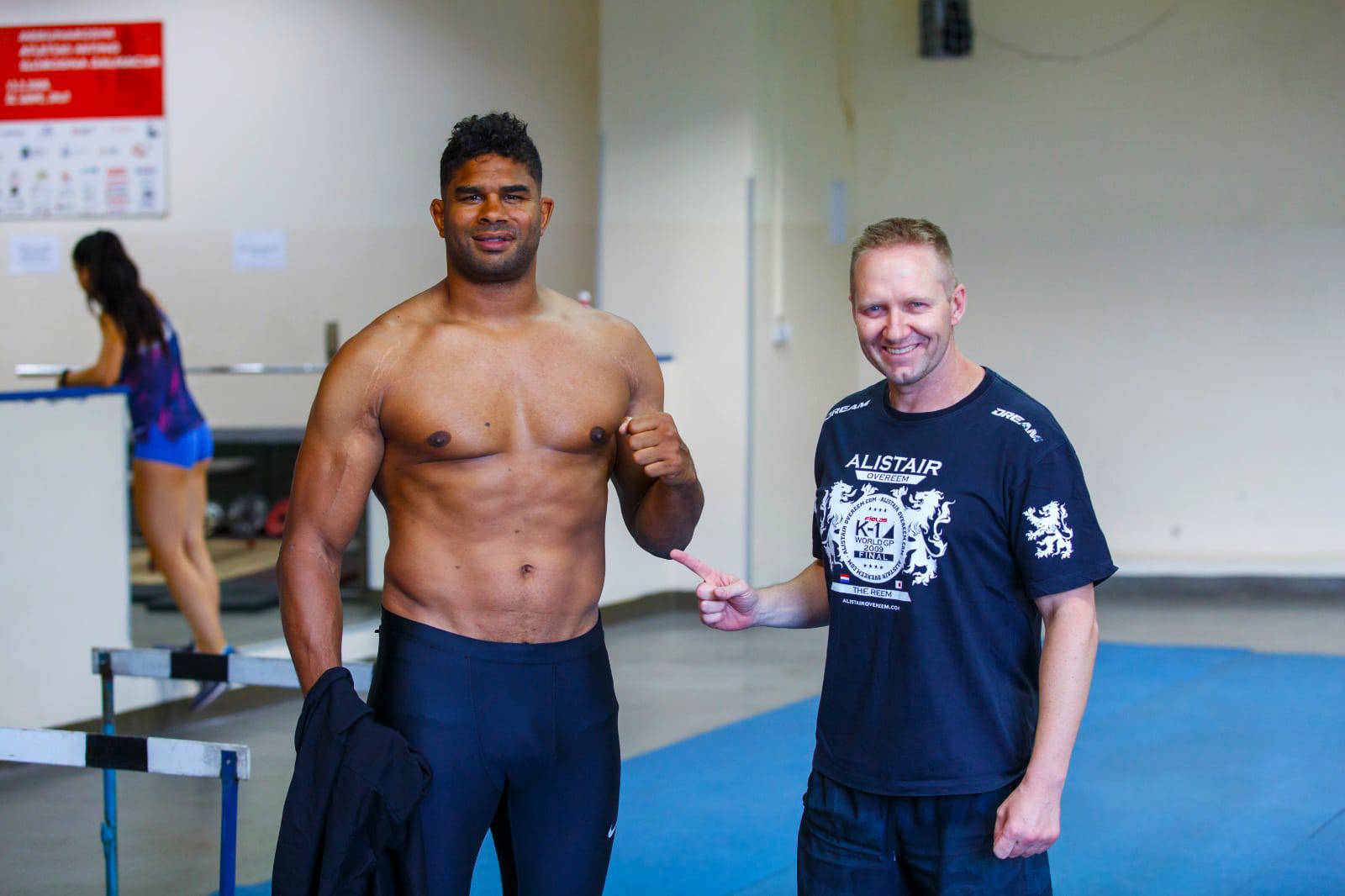 Ante Bonačić i Alistair Overeem