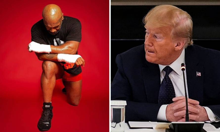 Što će sad reći Trump? I Tyson je kleknuo u borbi protiv rasizma