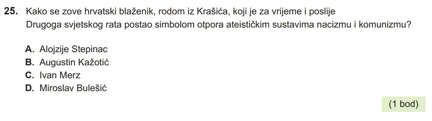 Skandalozna pitanja na maturi iz vjeronauka: Kako su ovakva tumačenja moguća u 21. stoljeću