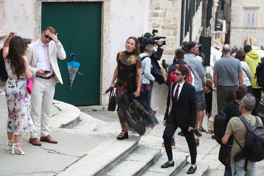 ARHIVA - 2024. Dubrovnik: Vjenčanje Nicole Artukovich i Liama Stewarta u crkvi sv.Ignacija