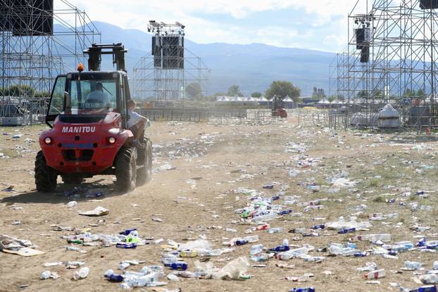 Jutro nakon koncerta Marka Perkovića Thompsona na sinjskom hipodromu