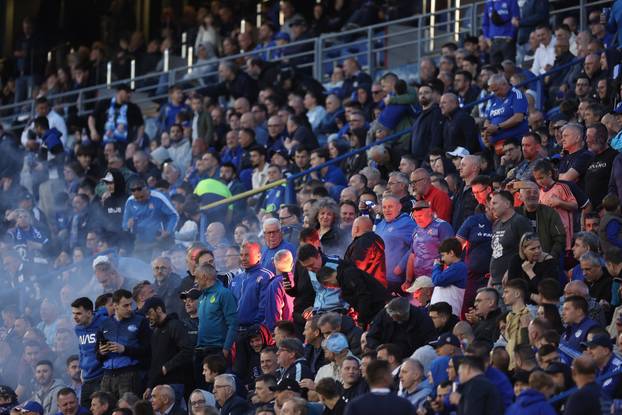 Zagreb: Navijači na utakmici 32. kola Prve HNL, GNK Dinamo i NK Varaždin
