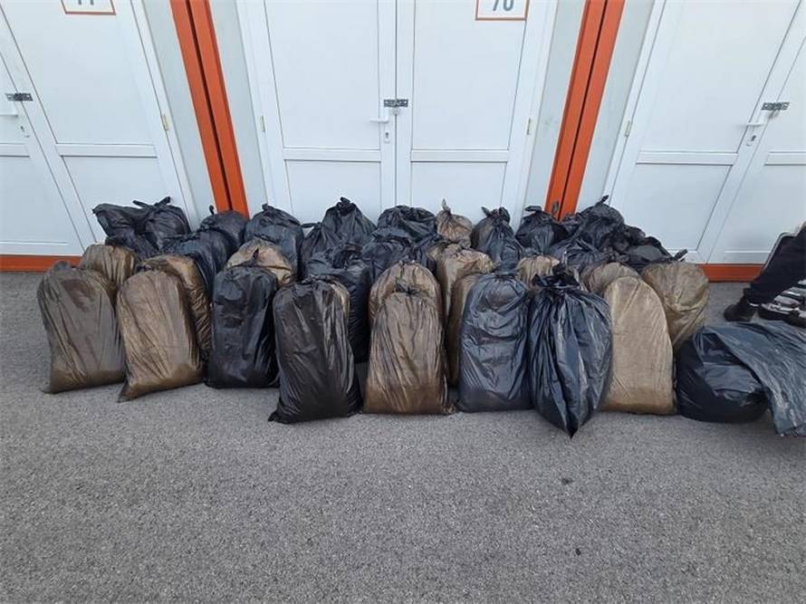 FOTO 'Pala' je velika duhanska mreža! Zaplijenili 2,2 milijuna cigareta i skoro 9 tona duhana